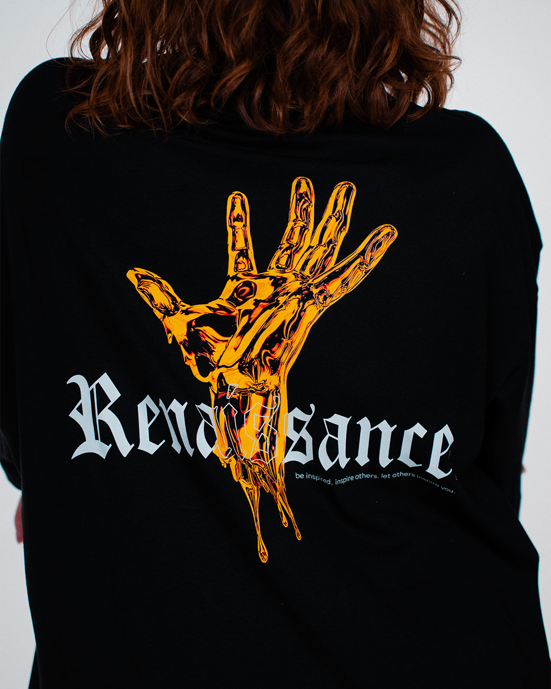 MELTING GOLD - Oversize T-Shirt