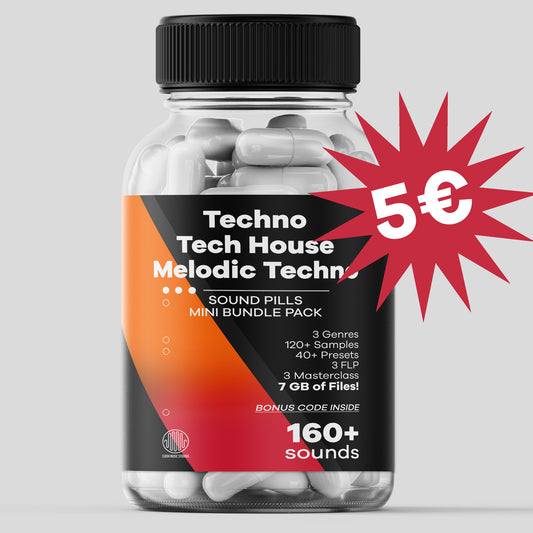 SOUND PILLS - Techno, Tech House, Melodic Techno Mini Bundle!